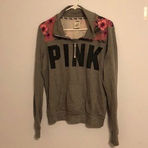 PINK half zip